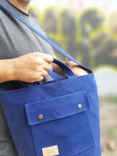 Bolso básico azul - comprar online