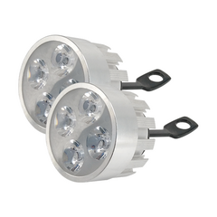 FAROS AUXILIARES 12V 12W 3000 LUX JUEGO 2 UNIDADES