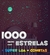 KIT 1000 ESTRELAS + LUA + COMETAS