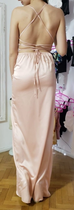 Vestido Largo Martina (Rosa Dior) - comprar online