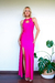 Vestido Largo Abigaelle (Fucsia) - tienda online