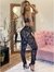 Macacão longo em renda c/ bordado Perfect Way - Le' Zanty Moda Feminina