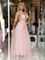 Vestido Esmeralda rosê Splash - loja online