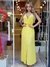 Vestido longo c/ transpasse amarelo City Blue - Le' Zanty Moda Feminina