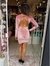 Vestido veludo rose Max Glamm - comprar online