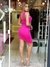 Vestido bordado pink Max Glamm - Le' Zanty Moda Feminina