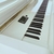 Piano Digital Semicauda Harmonia HS 1000 Branco