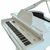 Piano Digital Semicauda Harmonia HS 1000 Branco