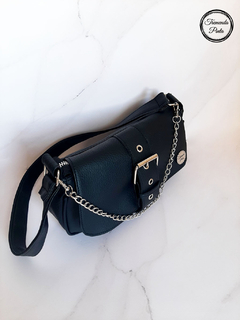 Cartera Tremenda Pinta Manila Negra - tienda online