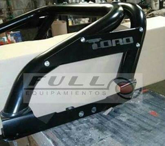 Barra Jaula Antivuelco Negra Fiat Toro - Full Equipamientos 4x4