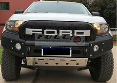 Bumper Paragolpe Reforzado Negro Ford Ranger - Full Equipamientos 4x4