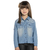 Camisa Jeans Infantil 119340 Feminina