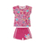 Pijama Infantil Brilha no Escuro 13014 Rosa