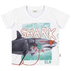 Camiseta Infantil Elian Tubarão