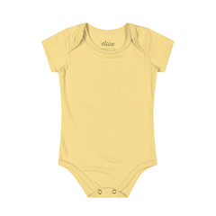 Body Bebê Elian 50032 Amarelo