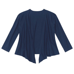 Cardigan Infantil Feminino Azul 91424 - Rovitex