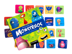 JUEGO DE MEMORIA MONSTRUOS - comprar online