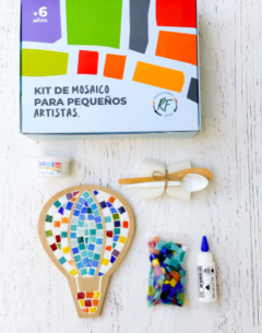 Kit de Mosaico para pequeños artistas globo