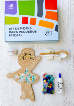 Kit de Mosaico para pequeños artistas bailarina