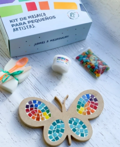 Kit de Mosaico para pequeños artistas Mariposa en internet