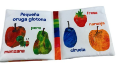 La pequeña oruga glotona. Libro de tela para abrazar (Colección Eric Carle) - comprar online