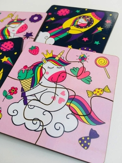 PUZZLE DID�CTICO X 4: UNICORNIOS de 2 O 4 PIEZAS en internet