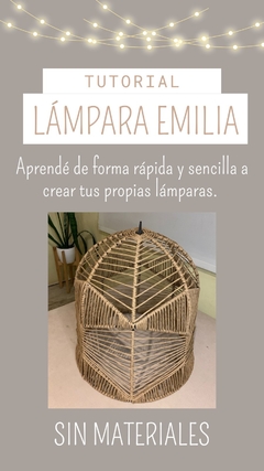 Tutorial lámpara Emilia