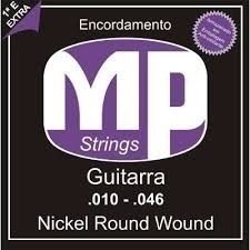 Jogo De Corda Paganini Guitarra .010-.046 Nickel Round Wou