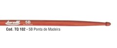 Baqueta 5b Torelli Jatobá Ponta De Madeira Tq-102 Torelli