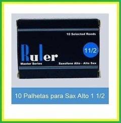 Palheta Ruler Sax Alto 1 1/2 Caixa Com 10 Unidades