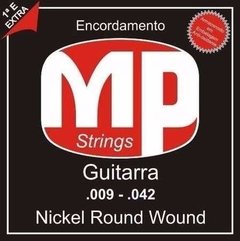 Paganini Jogo De Corda Guitarra .009-.042 Nickel Round Wound