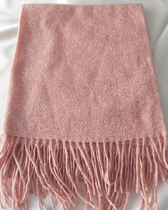 CH 650 - Mantones de lanilla lisos - Rosa Salmón - 60 x 190 en internet