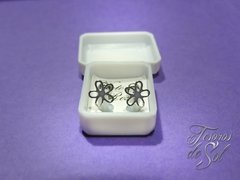 JN 997 - Aros abridores de acero - Margaritas caladas (6 mm)