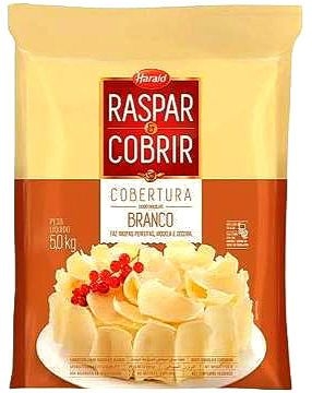 COBERTURA RASPAR BRANCA HARALD 5KG