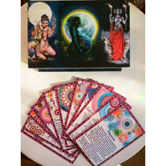 CAJA PINTADA 100% ARTESANAL PARA TAROT - comprar online