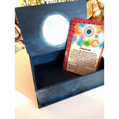 CAJA PINTADA 100% ARTESANAL PARA TAROT - tienda online