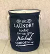 GUARDARROPAS DE TELA REDONDO "LAUNDRY JEAN"