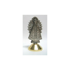 VIRGEN DE LUJAN METAL PIEZA ITALIANA 7CM