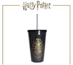 Vaso Glitter Hogwarts - Harry Potter