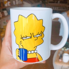 Taza Lisa Simpson Lunes café - The Simpsons