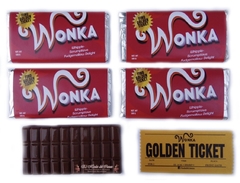 Chocolates Willy Wonka - Charlie y la fábrica de chocolate