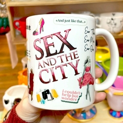 Taza Sex and the City - Stickers