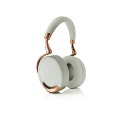 Headphones brancos y bronze