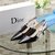 Slingback de Charol Dior 6,5 cm - GVimport