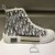 Sneaker cano alto B23 em tecido técnico OBLIQUE na internet