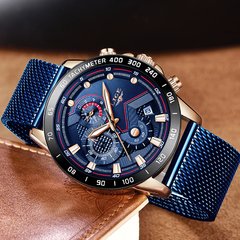 Relógio LIGE pulseira em malha de aço Original - comprar online