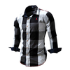 Camisa masculina 100% algodão Casual Xadrez - Mayortstore | Roupas, Relógios e acessórios 