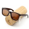 Óculos de Sol Retro Masculino Artesanal armação em madeira