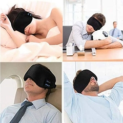 Máscara pra dormir com fones de ouvido Bluetooth
