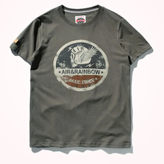 T-Shirt Algodão Rainbow Vintage - loja online